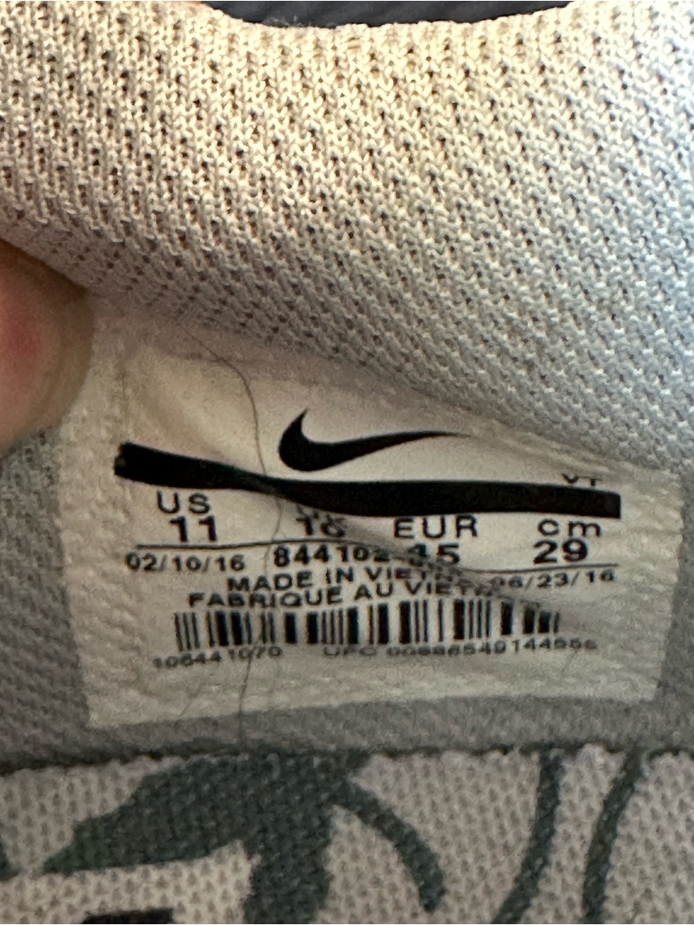 Nike Ohio State Buckeyes (OSU) Red Black Gray Training Shoes Mens Athletic - Picture 9 of 9